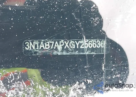 2016 Nissan Sentra Sv z USA, uszkodzony, nr VIN 3N1AB7APXGY256636